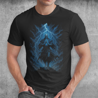 The Storm Monk Dark Fantasy T-Shirt