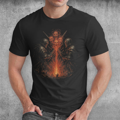 The Cursed Duel Dark Fantasy T-Shirt