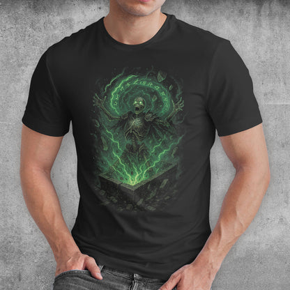 The Cursed Resurrection Dark Fantasy T-Shirt