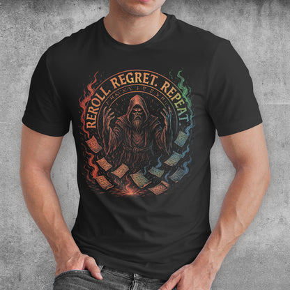 Cursed Mage ARPG Gamer T-Shirt