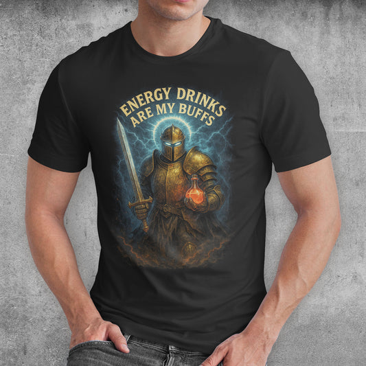 Bloodforged Knight ARPG Gamer T-Shirt