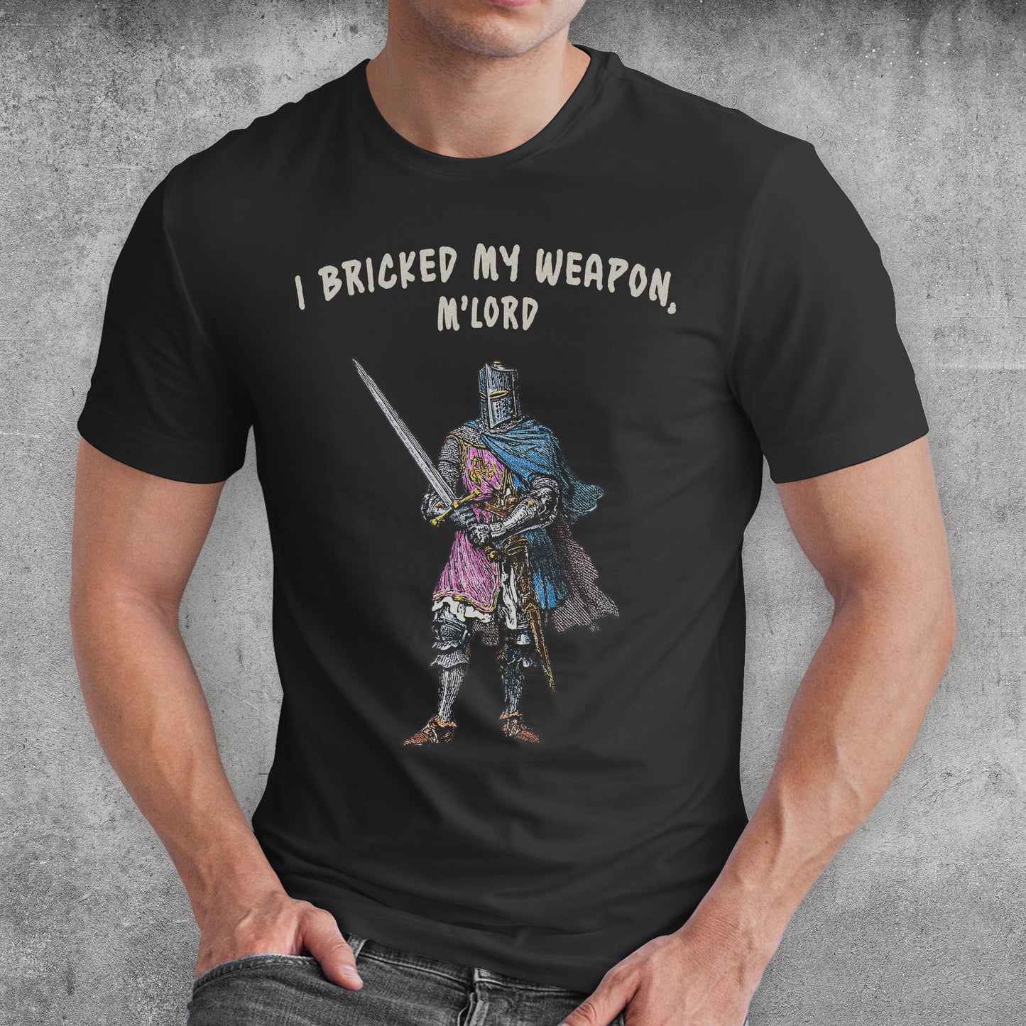 Medieval Knight Upgrade Fail T-Shirt