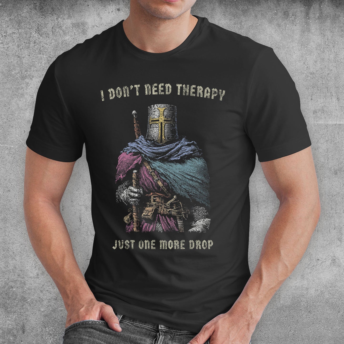 Loot Drop Knight Meme T-Shirt
