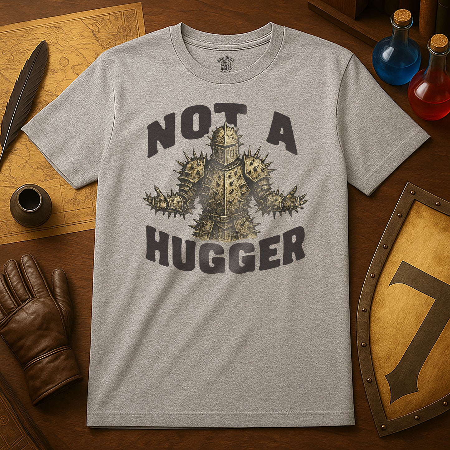 Spiked Armor Knight Meme T-Shirt